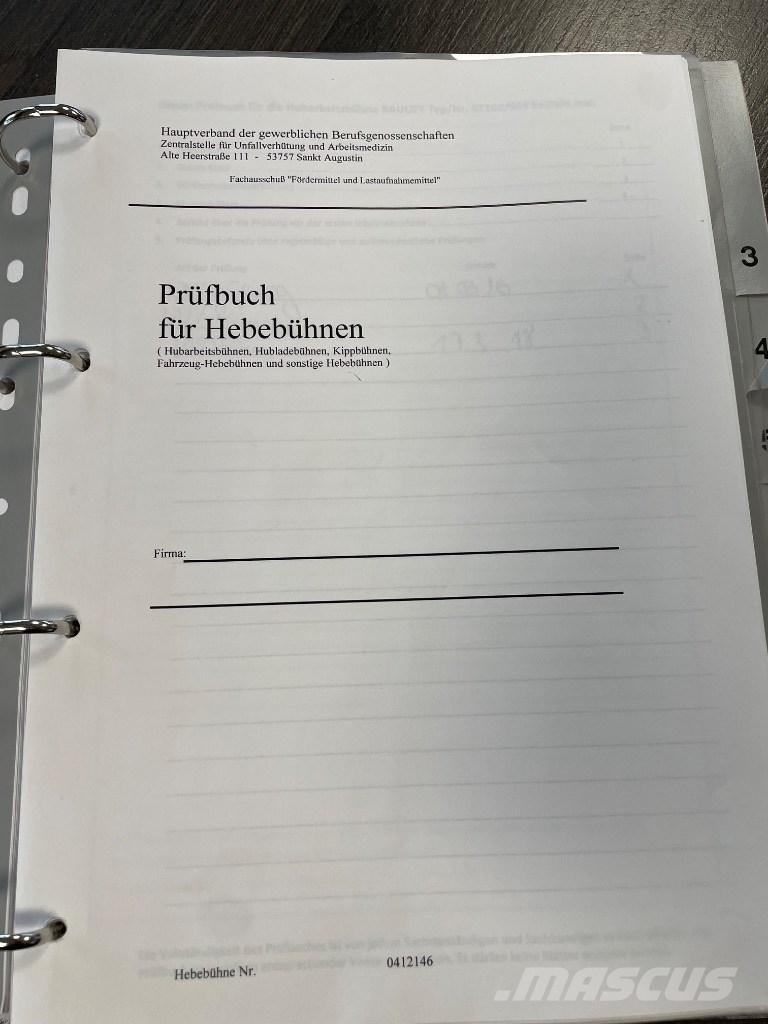 Bluelift SA 16 SOLD Съчленени стрелови подемници