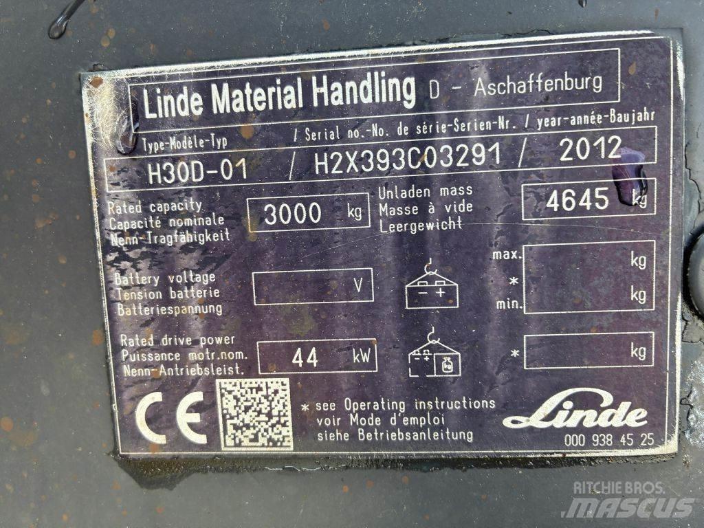 Linde H 30D01 Дизелови камиони