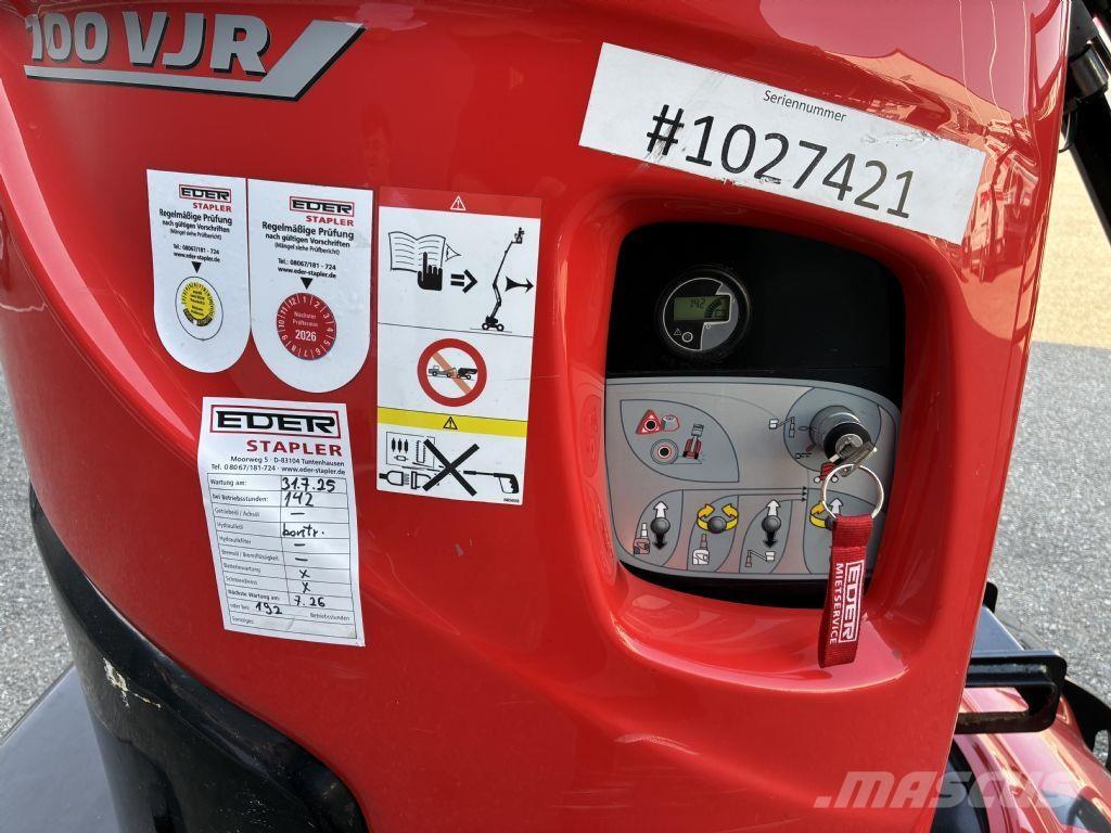 Manitou 100 VJR Вертикални мачтови повдигачи
