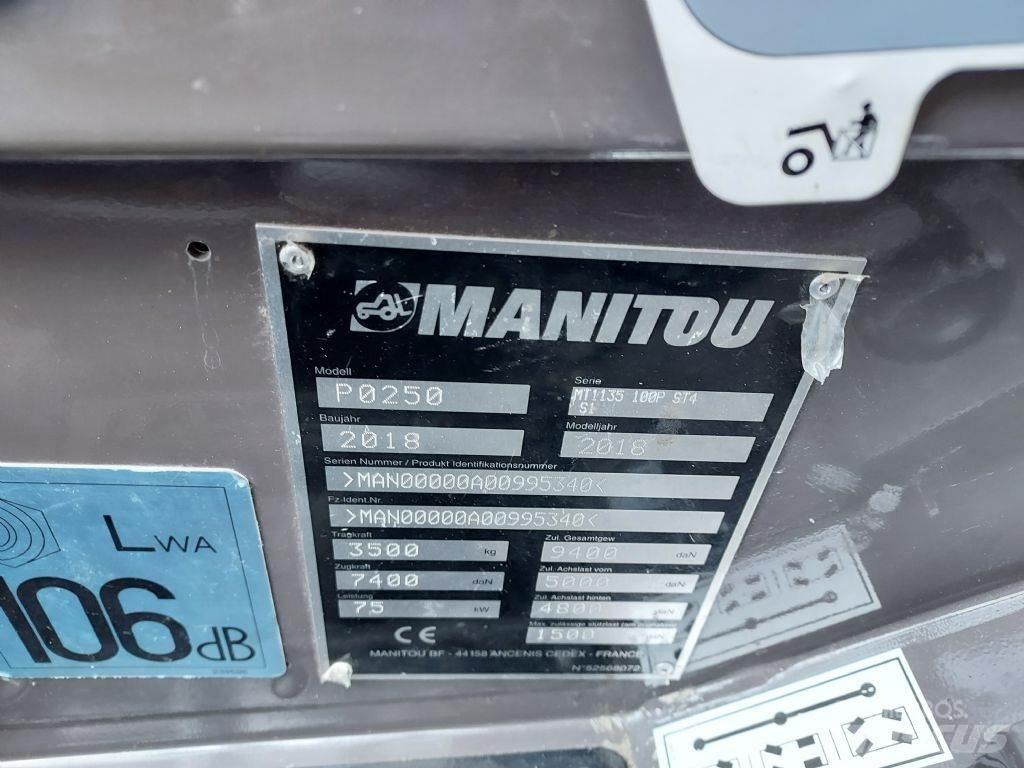 Manitou MT 1135 Телескопични товарачи