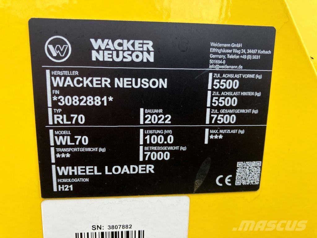 Wacker WL 70 Колесни товарачи