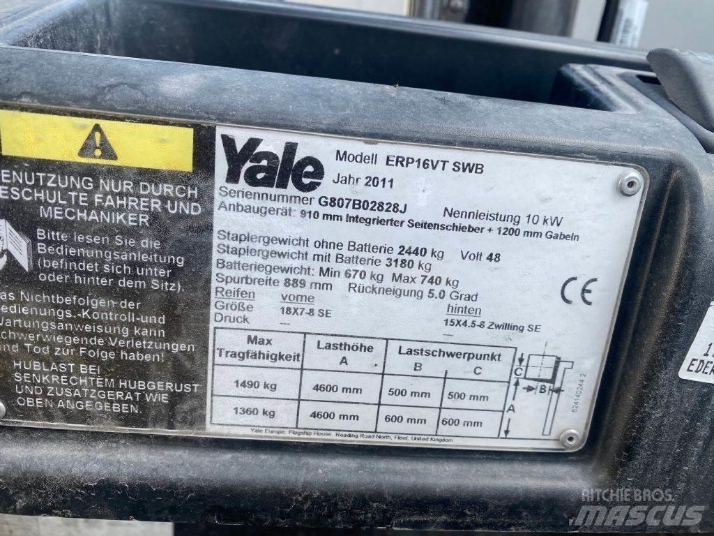 Yale ERP 16VT Електрически вилични кари-повдигачи