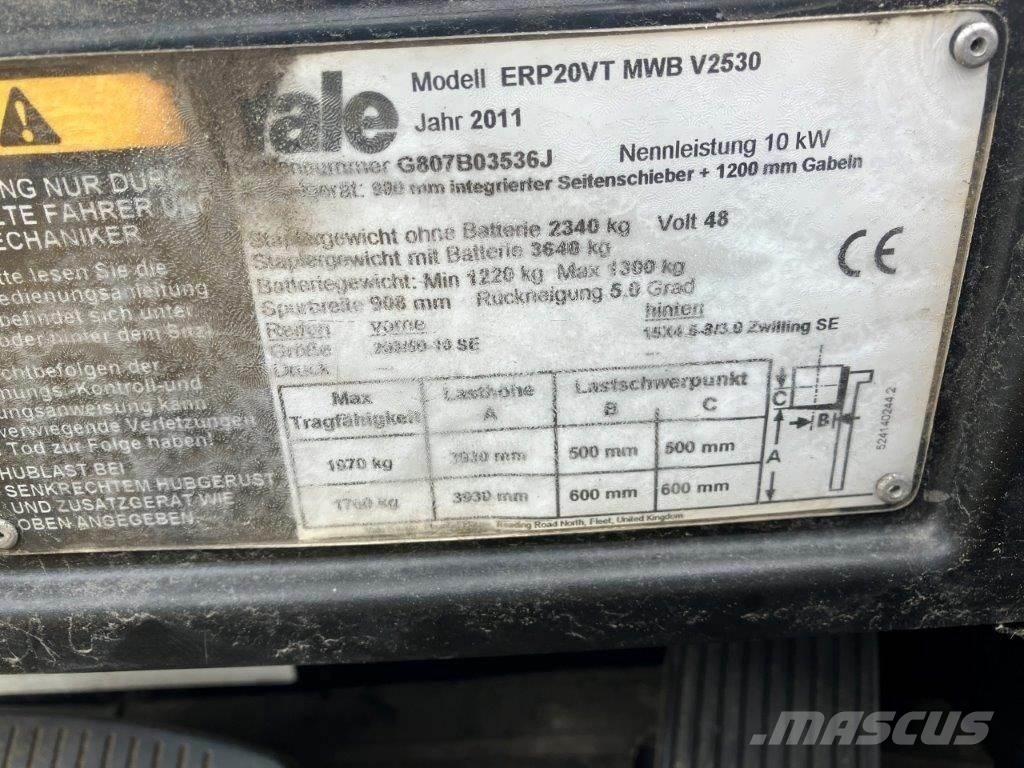 Yale ERP 20VT Електрически вилични кари-повдигачи