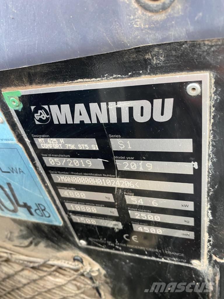 Manitou MT 625 H Телескопични товарачи