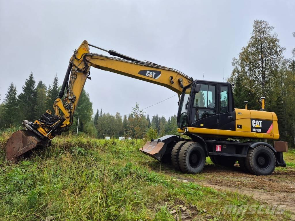 CAT M 316 D Колесни екскаватори