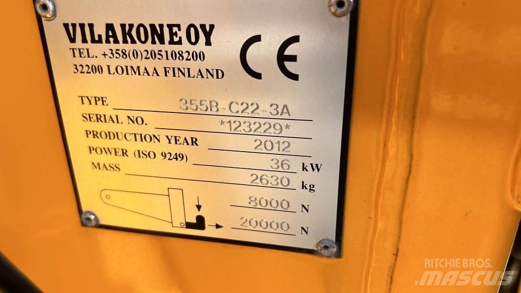 Wille 355 B Комунални съоражения
