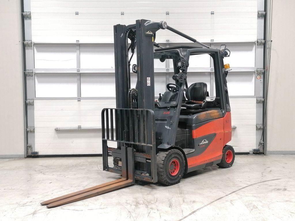 Linde E25H-01/600 Електрически вилични кари-повдигачи