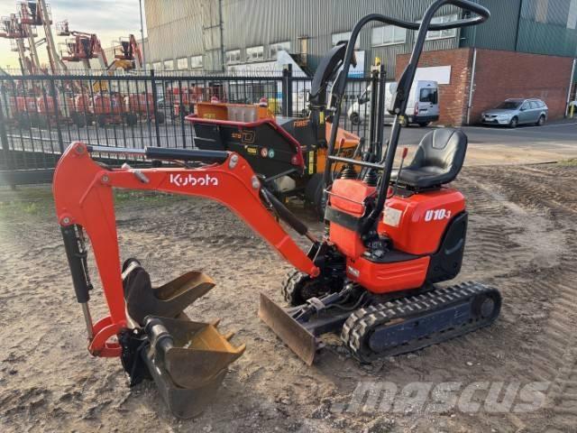 Kubota U 10-3 Мини екскаватори < 7 т