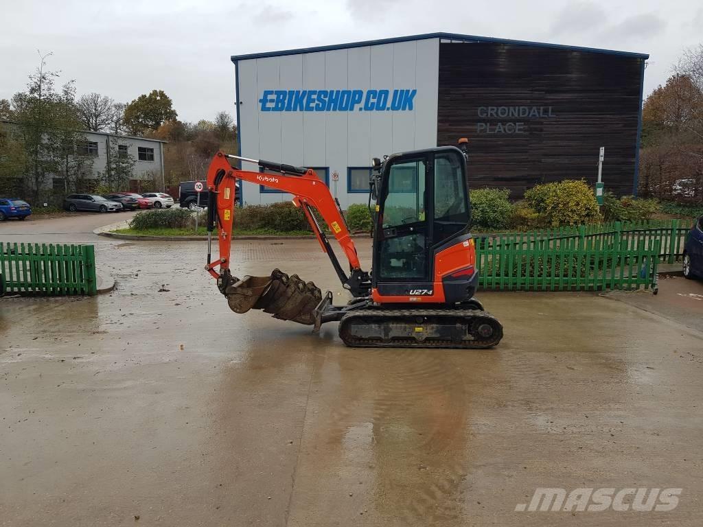 Kubota U27-4 Мини екскаватори < 7 т