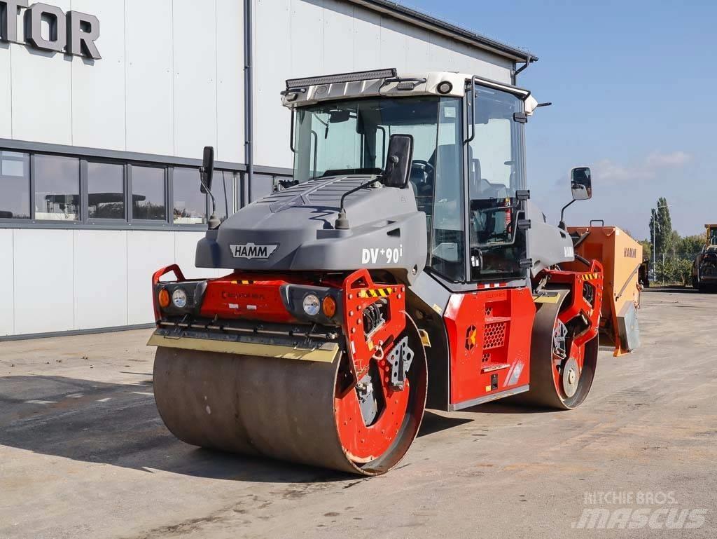 Hamm DV+ 90i VV-S Двойни барабанни ролки
