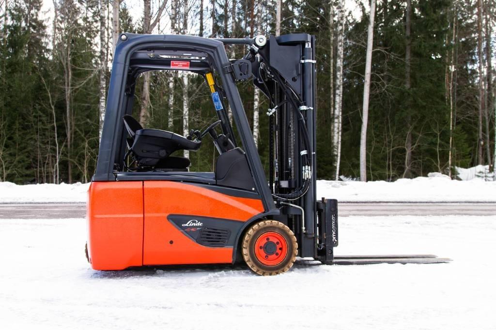 Linde E16C-02 Електрически вилични кари-повдигачи