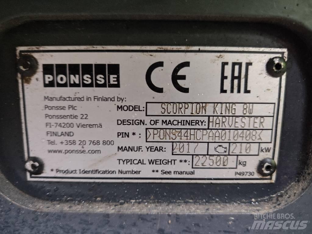 Ponsse Scorpion King Харвестери