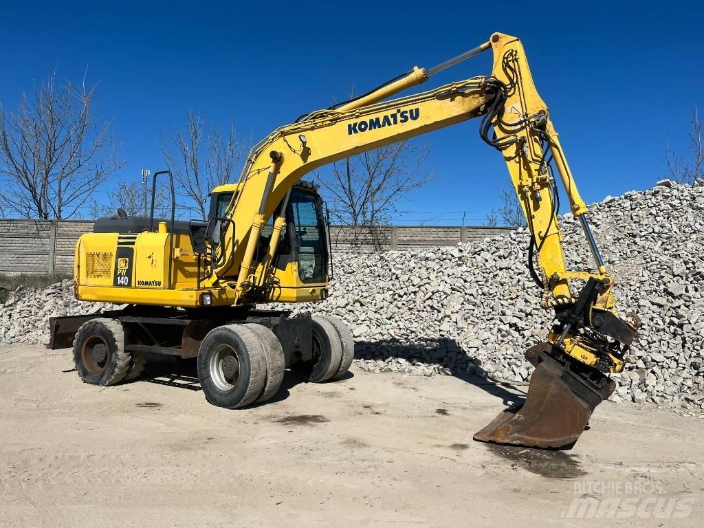 Komatsu PW 140-7 Колесни екскаватори