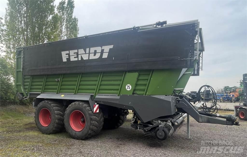 Fendt TIGO 75 XR Самотаварещи ремаркета