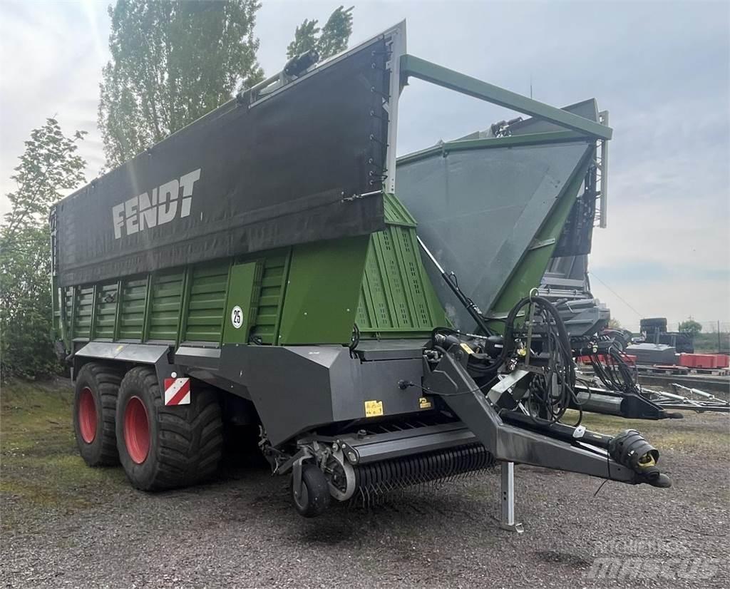 Fendt TIGO 75 XR Самотаварещи ремаркета