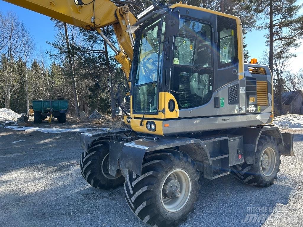 Komatsu PW148 -10 Колесни екскаватори