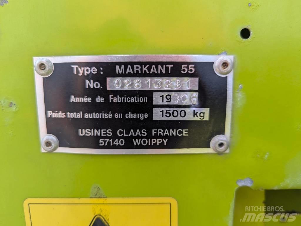 CLAAS Markant 55 Балопреси квадратни
