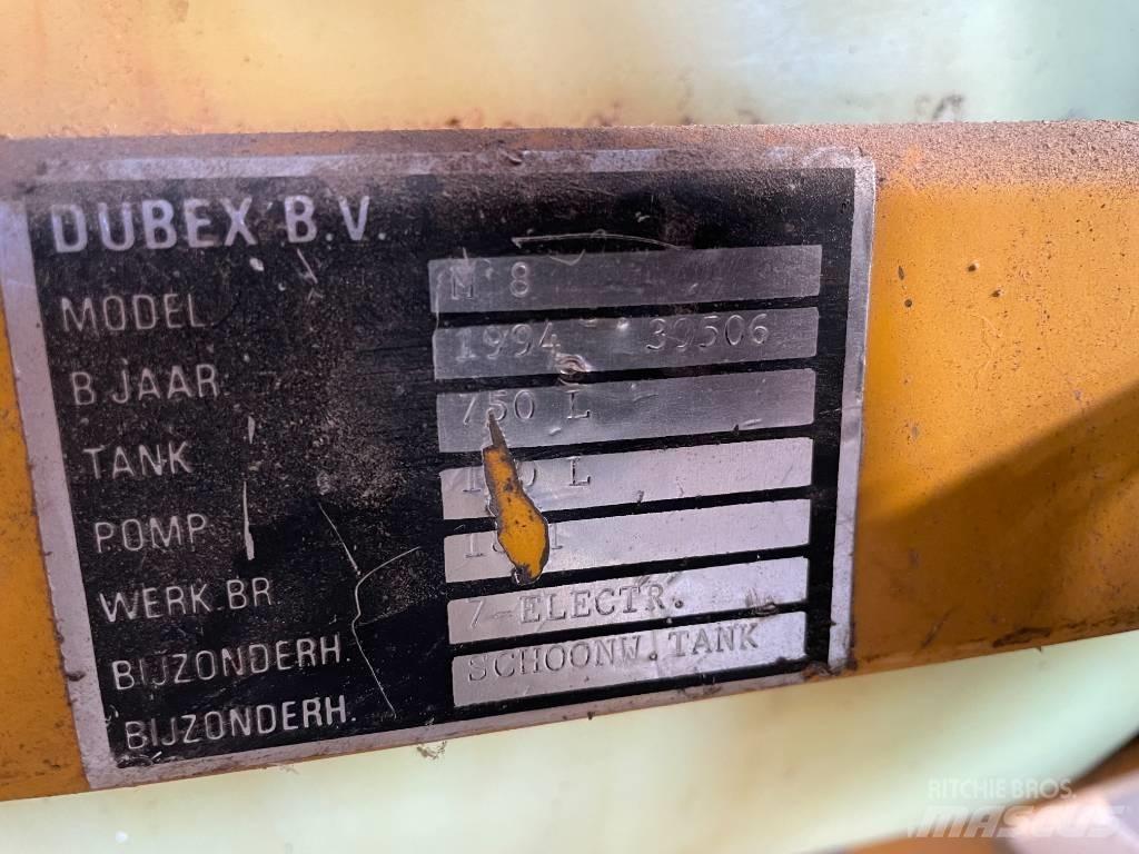 Dubex Tank in frame Навесни пръскачки
