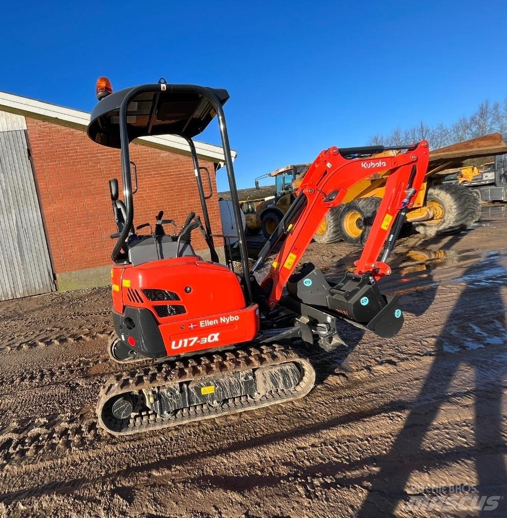 Kubota U 17-3 Мини екскаватори < 7 т