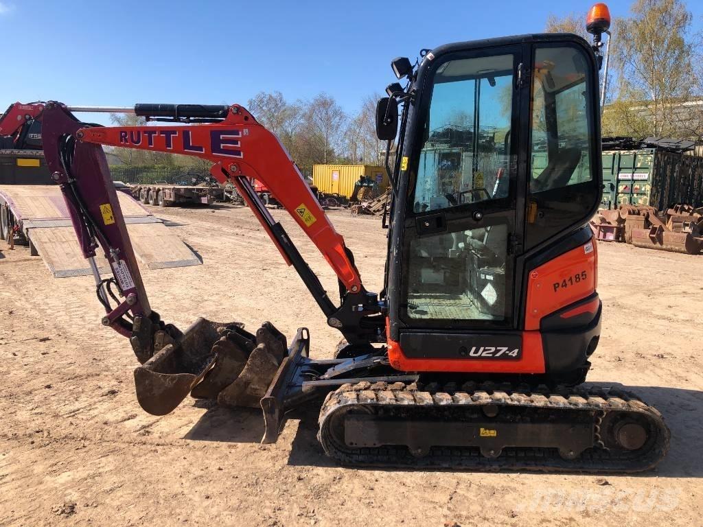 Kubota U 27-4 Мини екскаватори < 7 т