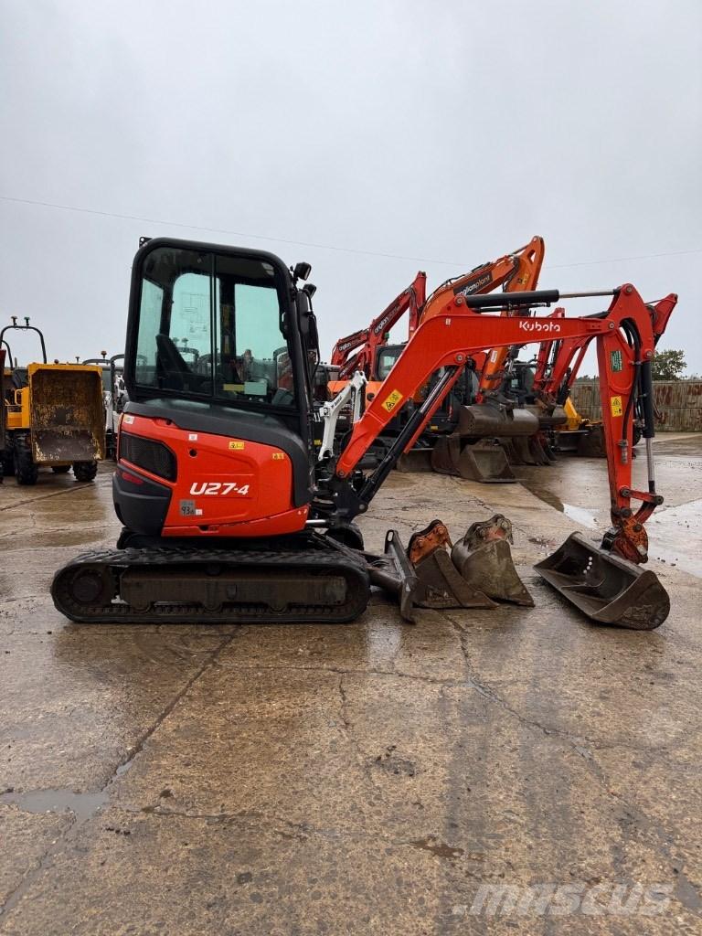 Kubota U 27-4 Мини екскаватори < 7 т