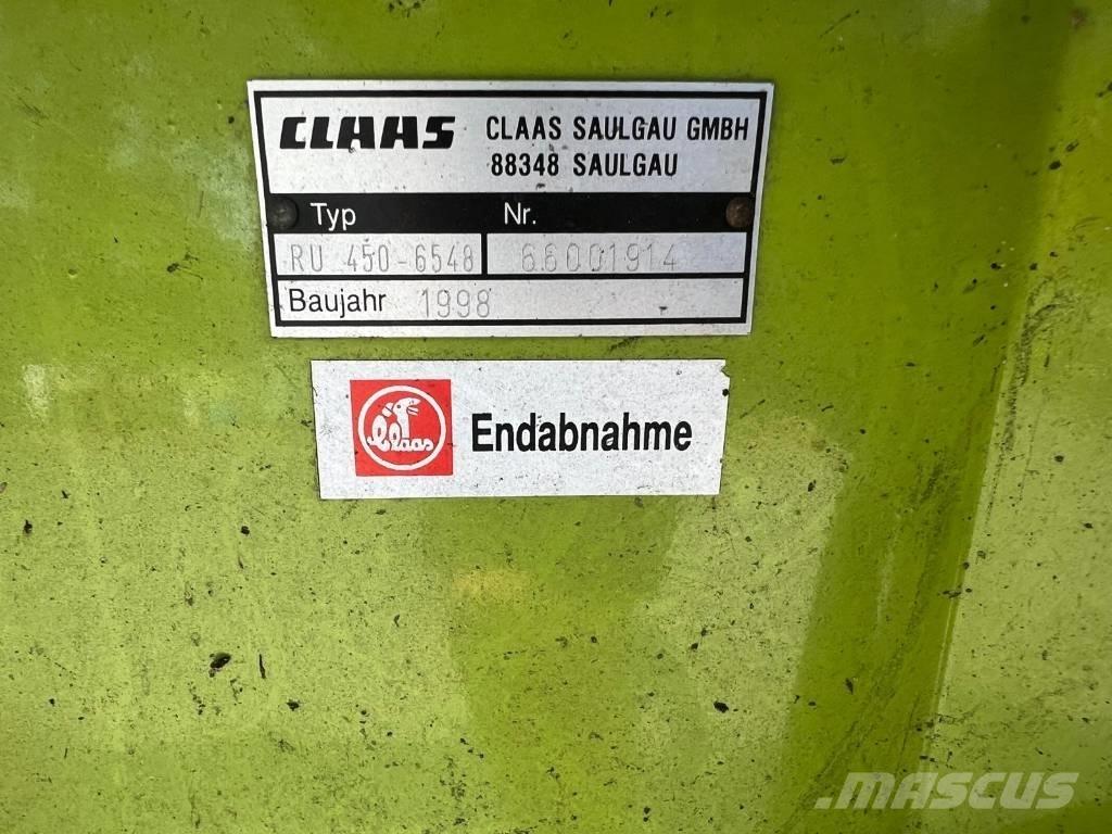 CLAAS RU 450 Самоходни фуражири