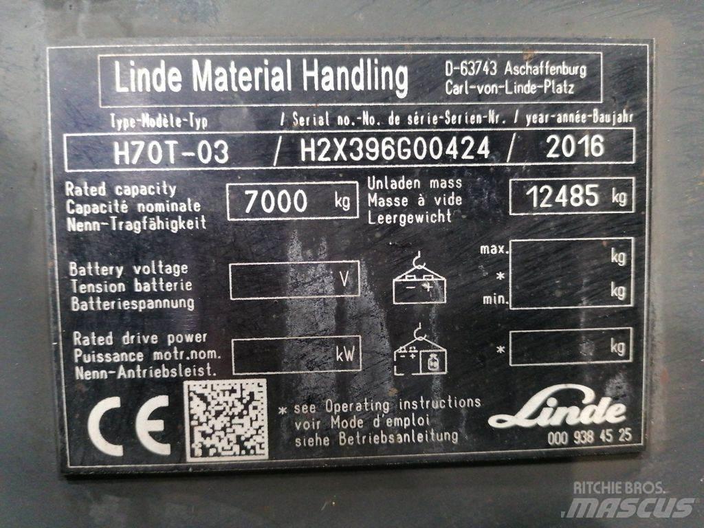 Linde H70T-01 Камиони с АГУ