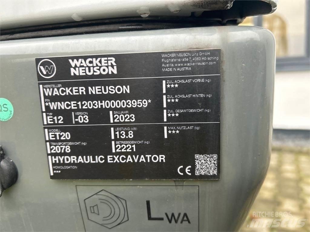 Wacker Neuson ET20 Верижен екскаватор