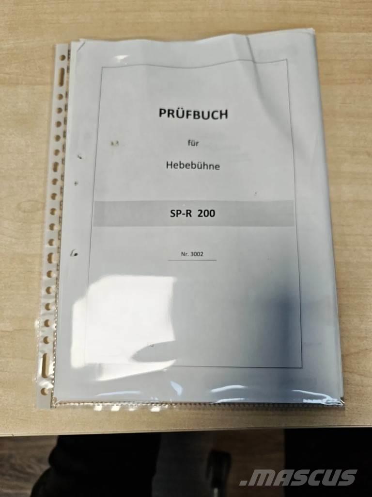 Aichi SR 182 Телескопични повдигачи
