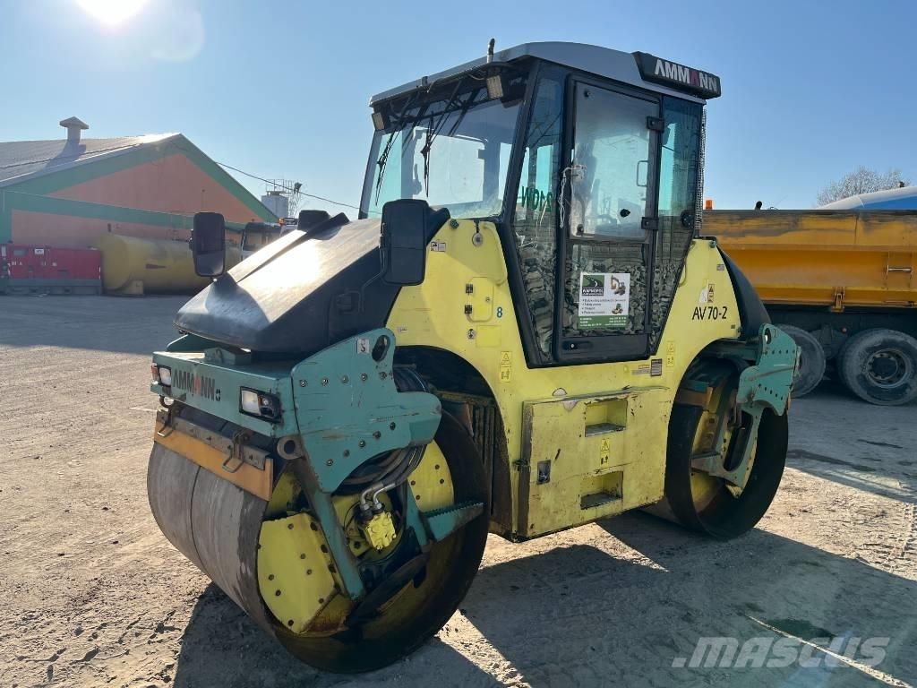 Ammann AV 70-2 Двойни барабанни ролки
