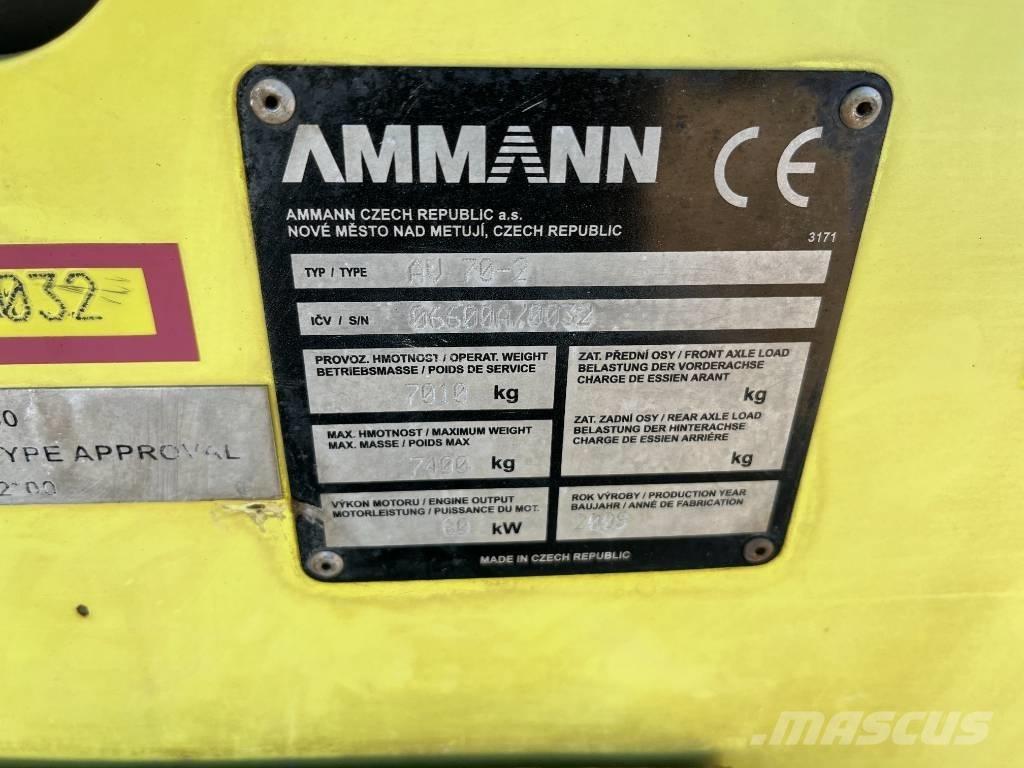 Ammann AV 70-2 Двойни барабанни ролки
