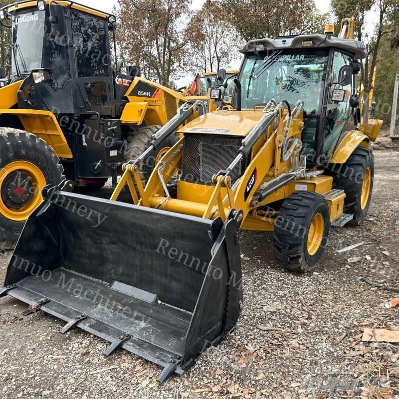 CAT 420F Товарач със заден ексватор