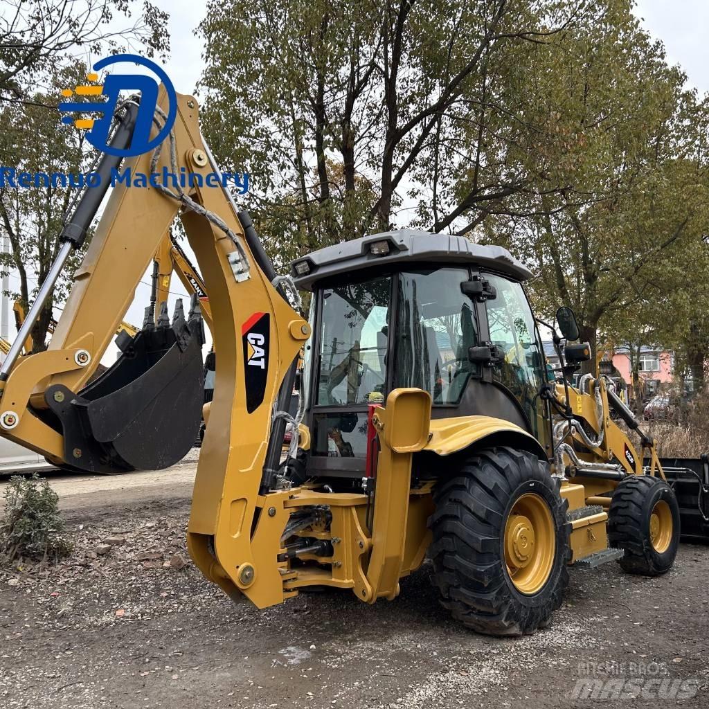CAT 420F Товарач със заден ексватор