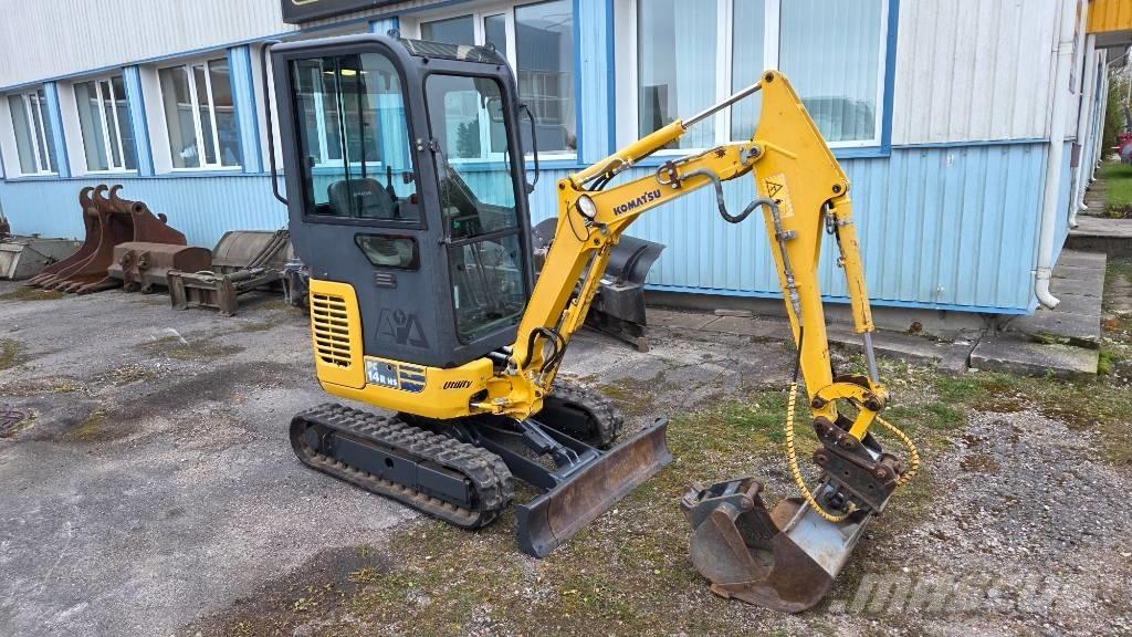 Komatsu PC 14 R Мини екскаватори < 7 т