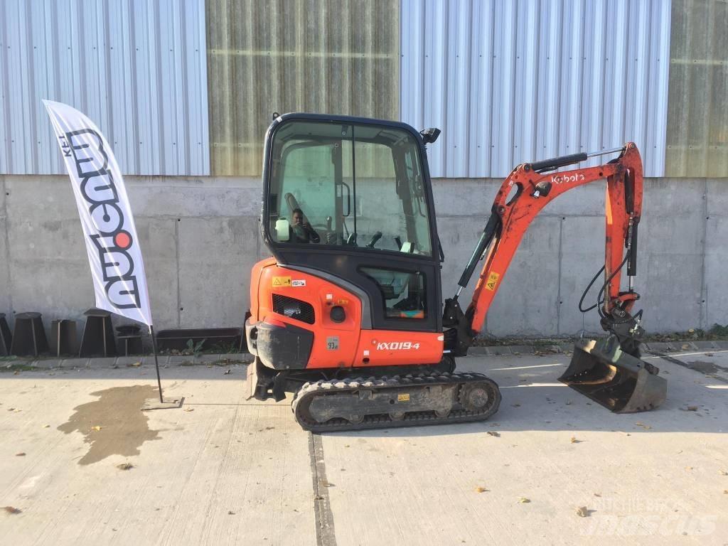 Kubota KX 019-4 Мини екскаватори < 7 т