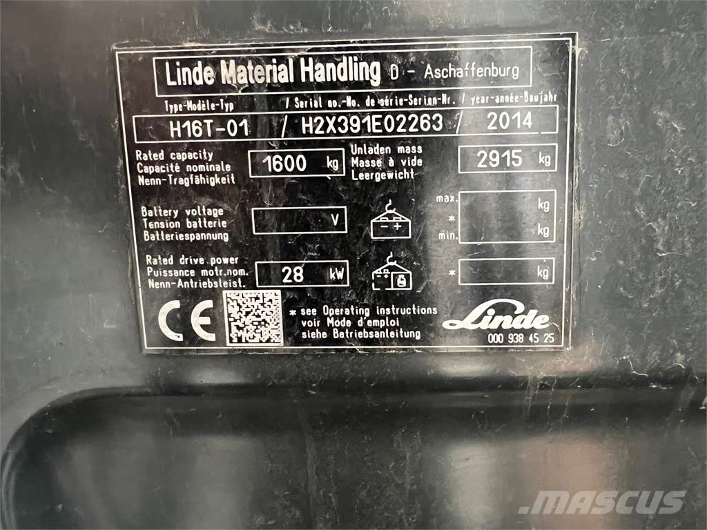 Linde H16T Камиони с АГУ