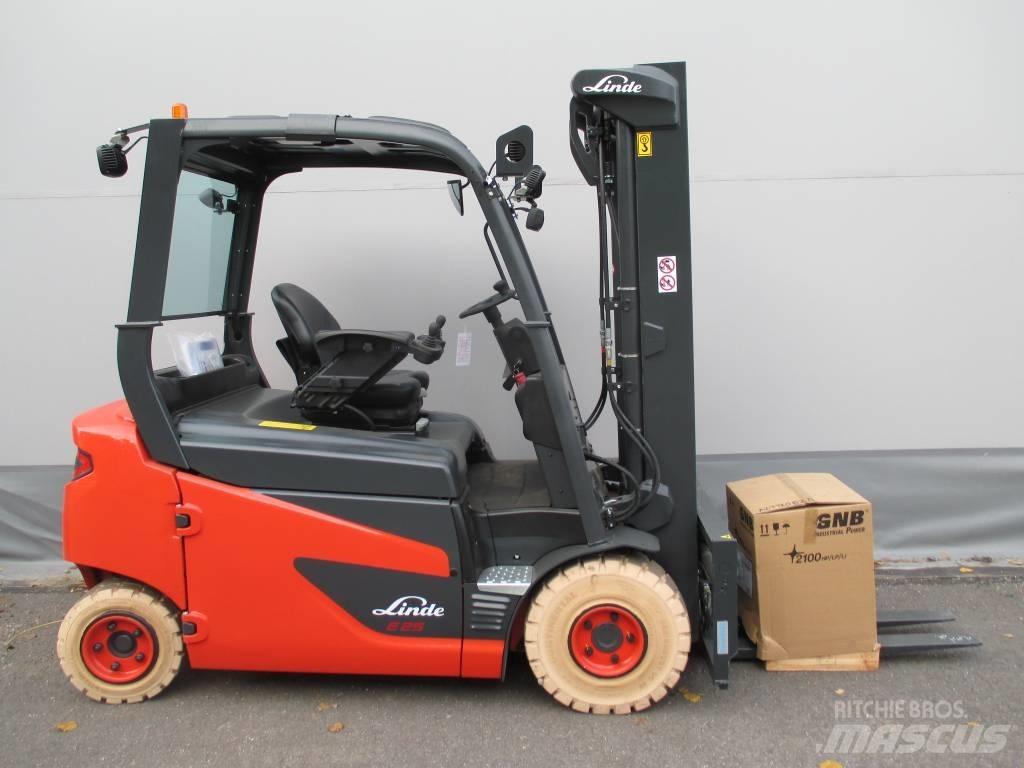 Linde E25S Електрически вилични кари-повдигачи