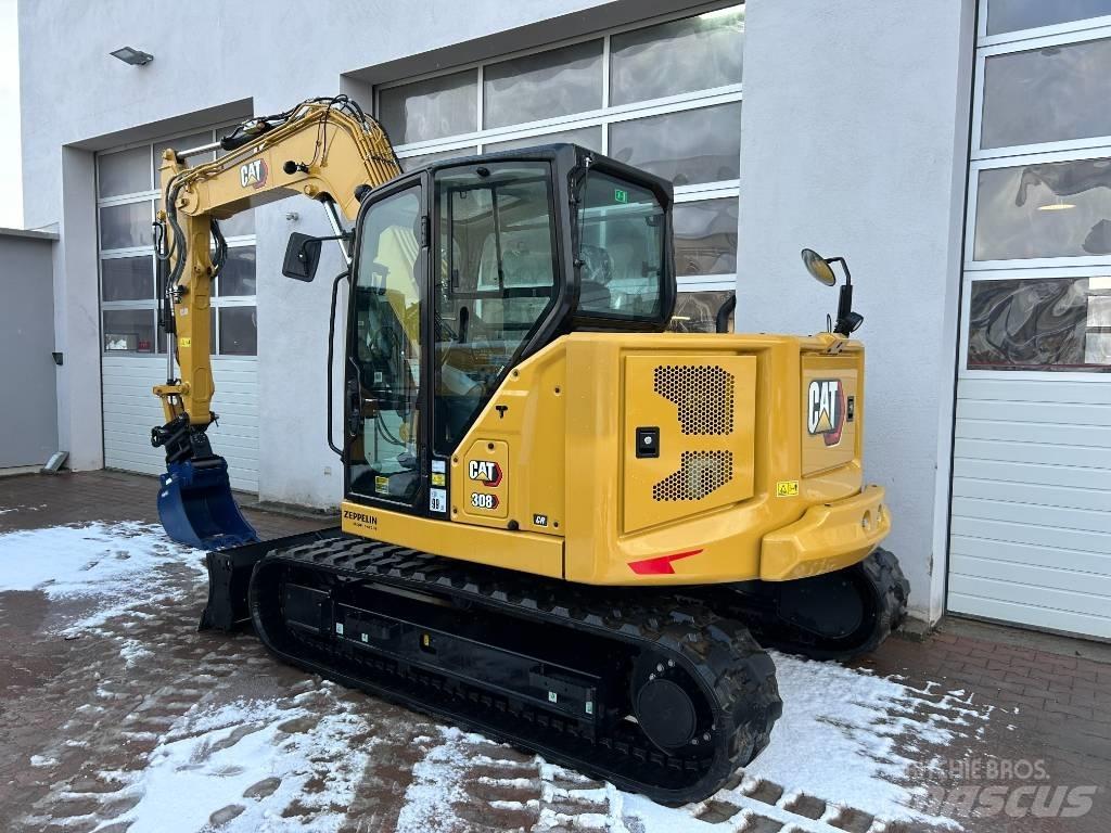 CAT 308 Средни екскаватори 7т - 12т