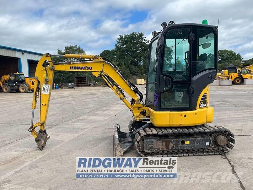 Komatsu PC 26 MR-5 Мини екскаватори < 7 т