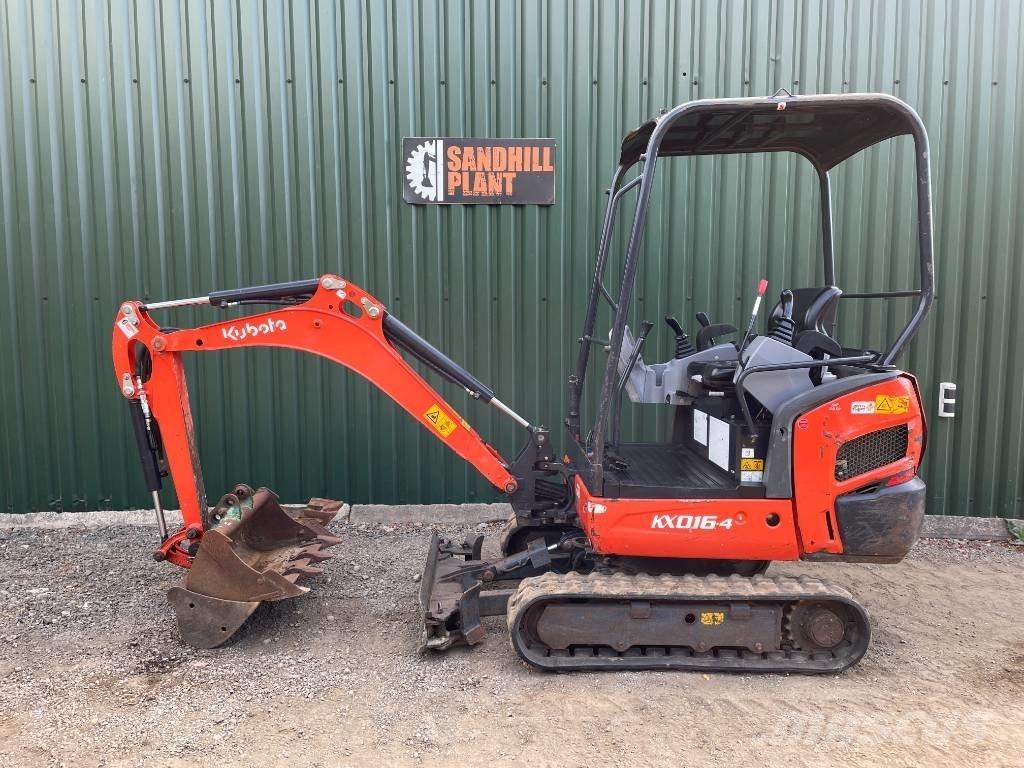 Kubota KX 016-4 Мини екскаватори < 7 т