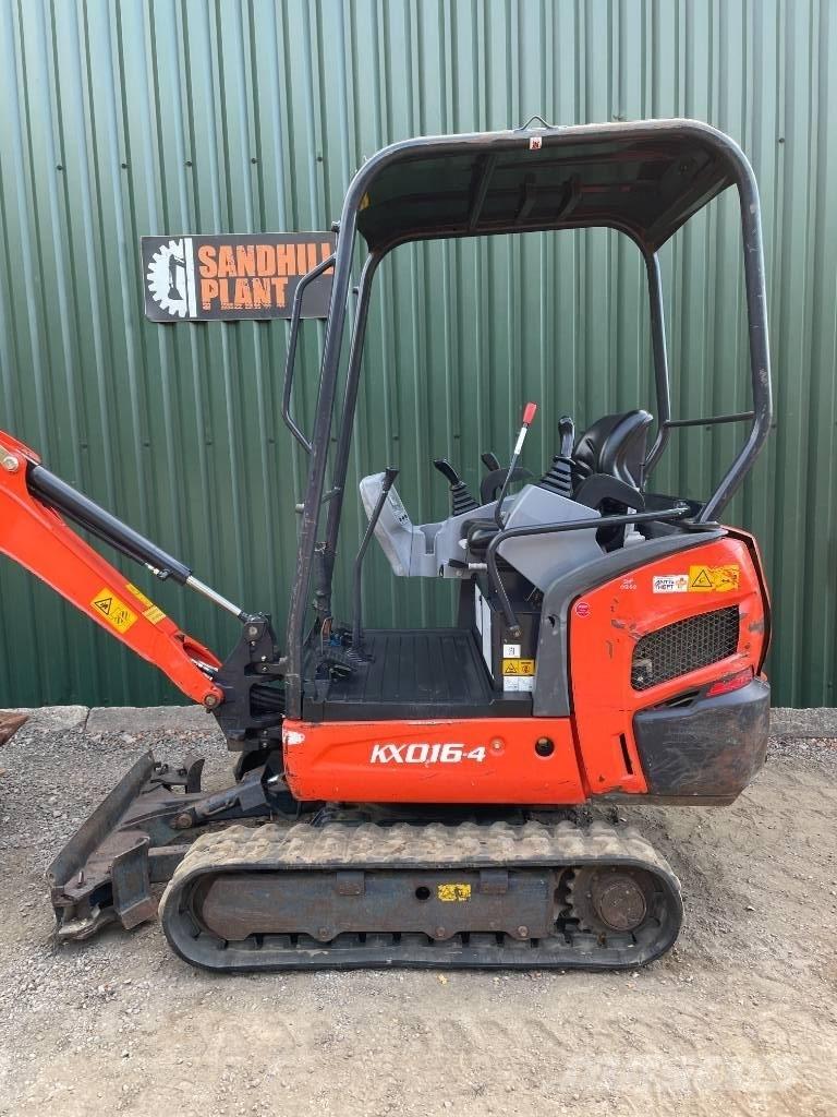 Kubota KX 016-4 Мини екскаватори < 7 т