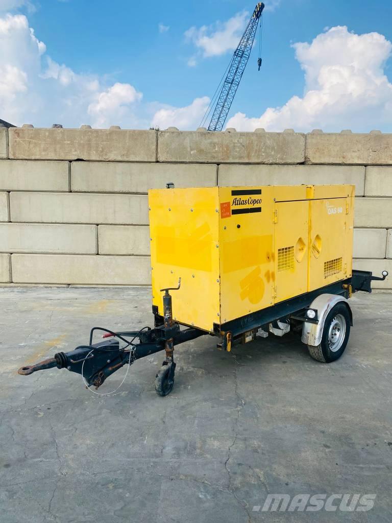 Atlas Copco QAS 60 Дизелови генератори
