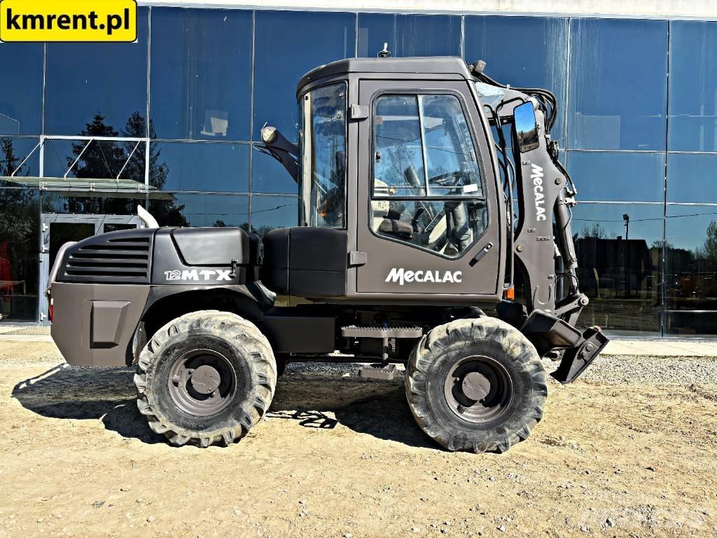 Mecalac 12 M TX Товарач със заден ексватор