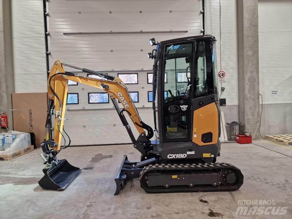 CASE CX 18 D Мини екскаватори < 7 т