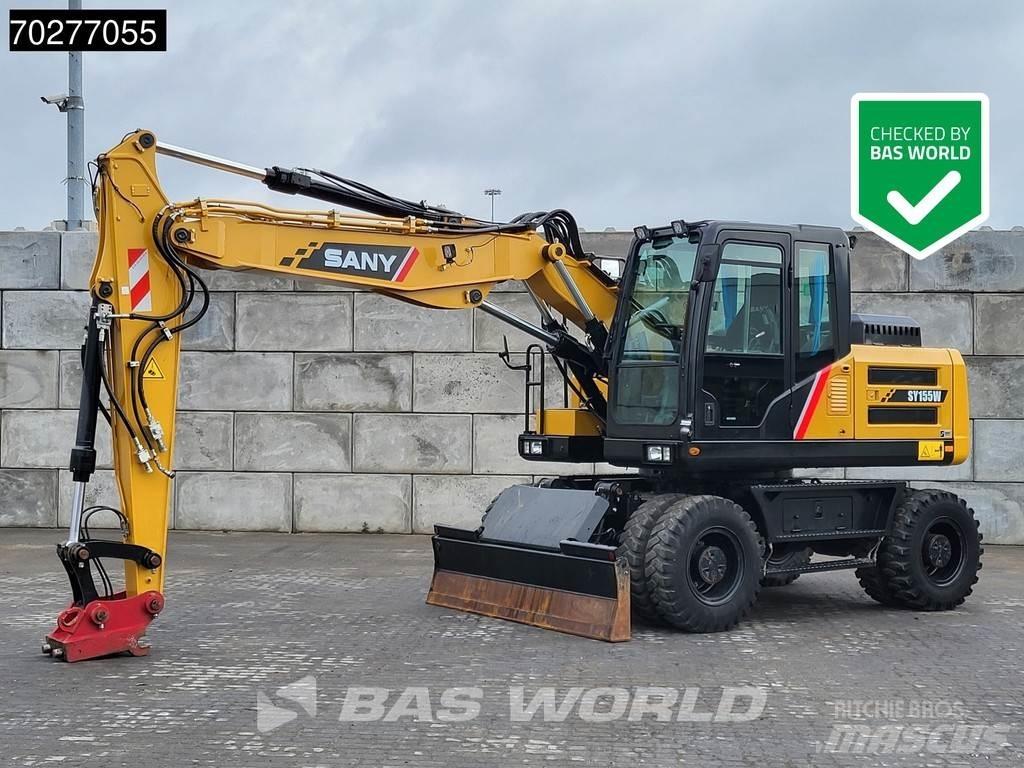 Sany SY155W Колесни екскаватори