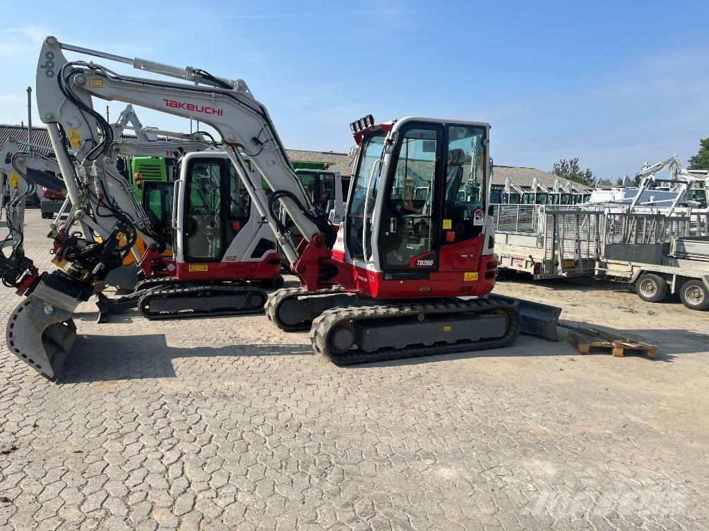 Takeuchi TB 260 Мини екскаватори < 7 т
