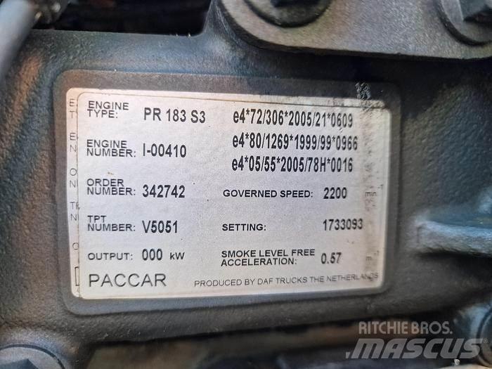 Paccar PR 183 S3 Транспорт - Други