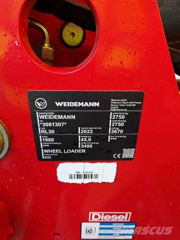 Weidemann 1880 Колесни товарачи