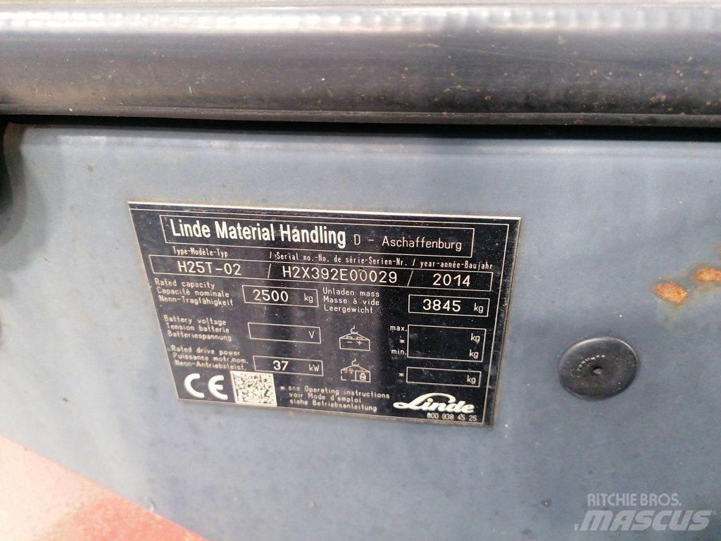 Linde H25T-02 Камиони с АГУ