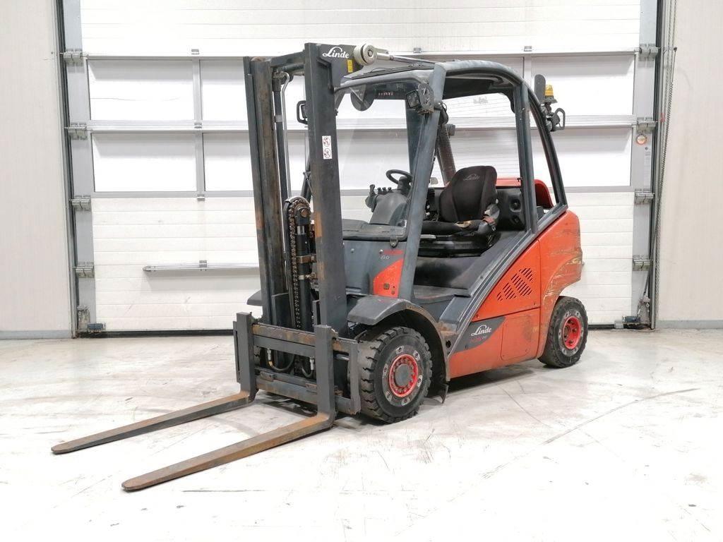 Linde H25T-02 Камиони с АГУ